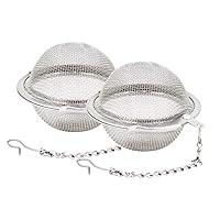 Algopix Similar Product 8 - Fu Store 2pcs Stainless Steel Mesh Tea