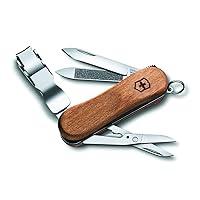 Algopix Similar Product 14 - Victorinox Nail Clip 580 Wood Swiss