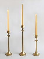 Algopix Similar Product 14 - Iron Taper Candle Holder  Set of 3