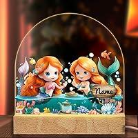 Algopix Similar Product 5 - Koldan Fun Mermaids Baby Night Light