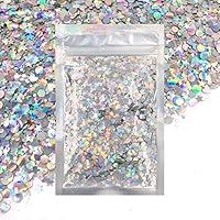 Algopix Similar Product 10 - Holographic Silver Body Glitter 15g