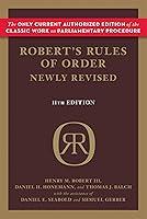 Algopix Similar Product 12 - Robert's Rules of Order Newly Revised
