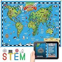 Algopix Similar Product 18 - Waypoint Geographic Kids World Map