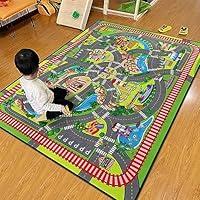 Algopix Similar Product 9 - Kids Rug Carnival Amusement Park