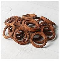 Algopix Similar Product 7 - Bag of 25 Rolls of Naturally Rusted 20