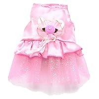 Algopix Similar Product 4 - Small Dog Girl Dress Lace Princess Tutu