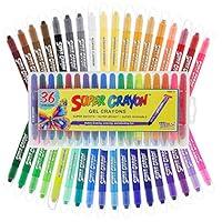 Algopix Similar Product 1 - US Art Supply Super Crayons Set of 36