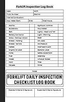 Algopix Similar Product 5 - Forklift Daily Inspection Checklist Log