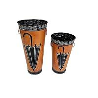 Algopix Similar Product 14 - Benzara Rustic Umbrella Stand with