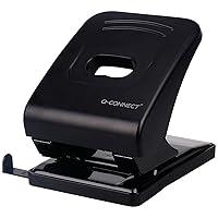 Algopix Similar Product 8 - QConnect Heavy Duty Hole Punch Black