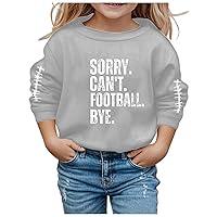 Algopix Similar Product 4 - Football Game Day Sweatshirts Toddler