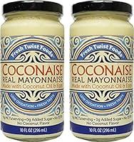 Algopix Similar Product 9 - Coconaise 10oz Coconut Oil Mayonnaise