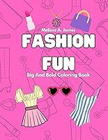 Algopix Similar Product 18 - Fashion Fun Coloring Book Fashion Fun