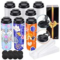 Algopix Similar Product 4 - Joyclub 8 Pack Sublimation Water Bottle