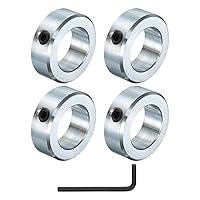 Algopix Similar Product 8 - uxcell 4pcs Set Screw Shaft Collars