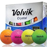 Algopix Similar Product 5 - Volvik Crystal Golf Balls (One Dozen)