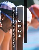 Algopix Similar Product 19 - Swimming Log  Practice Planner 2024