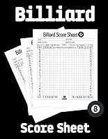 Algopix Similar Product 10 - Billiard Score Sheet 100 Large Score