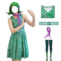 Algopix Similar Product 16 - Anime Disgust Cosplay Costume Green Tie