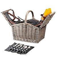Algopix Similar Product 4 - PICNIC TIME Piccadilly Picnic Basket