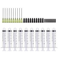 Algopix Similar Product 13 - BSTEAN 10ml Syringes 14Ga 15 Inch
