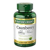 Algopix Similar Product 4 - Natures Bounty Cranberry with Vitamin