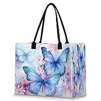 Algopix Similar Product 4 - POFATO Tote Bag for Women Blue