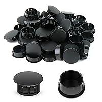 Algopix Similar Product 1 - QCDENG 50PCS 1 Black Plastic Plugs