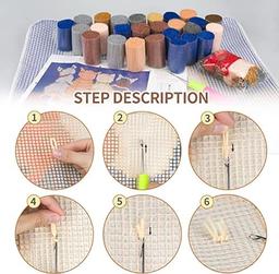 Latch Hook Kits for Adults DIY Latch Hook Rug Kits for Kids