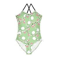 Algopix Similar Product 14 - Yclenyo Girls Swimwear one Piece