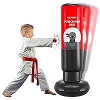 Algopix Similar Product 11 - Ninja Karate Punching Bag for Kids Boys