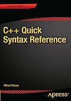 Algopix Similar Product 16 - C++ Quick Syntax Reference