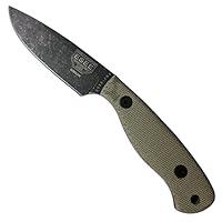 Algopix Similar Product 10 - ESEE JG3 Black Oxide Fixed Blade wDark