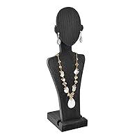 Algopix Similar Product 11 - MOOCA Portable Wooden Mannequin Jewelry