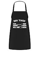 Algopix Similar Product 11 - BBQ Timer Funny Apron for Men BBQ Gift