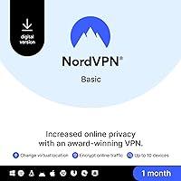 Algopix Similar Product 20 - NordVPN Basic  1Month  Premium VPN