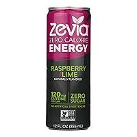 Algopix Similar Product 1 - ZEVIA DRINK ENERGY RASPBRY LM  Pack