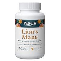 Algopix Similar Product 14 - Pattern Wellness Lions Mane Supplement