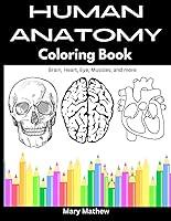 Algopix Similar Product 15 - Human Anatomy Coloring book for Medical