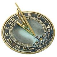 Algopix Similar Product 11 - Rome RM2308 Brass Sundial Grow Old