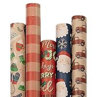 Algopix Similar Product 6 - JAM Paper Assorted Gift Wrap 