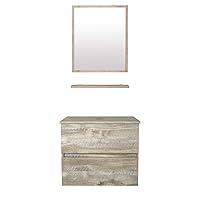 Algopix Similar Product 9 - eclife 24 Bathroom Vanity Cabinet Wall