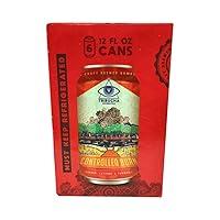 Algopix Similar Product 1 - TRIBUCHA Controlled Burn Kombucha 6pk