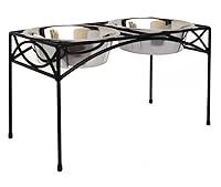 Algopix Similar Product 4 - Regal Double Bowl Elevated Diner  12