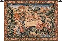 Algopix Similar Product 1 - The feast french tapestry  45 in x 35