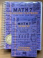 Algopix Similar Product 5 - Math 7: Teaching Textbooks (Book Only)