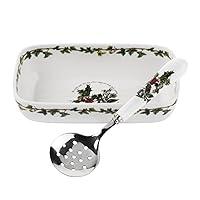 Algopix Similar Product 18 - Portmeirion Home  Gifts Cranberry Dish
