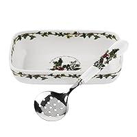 Algopix Similar Product 4 - Portmeirion Home  Gifts Cranberry Dish