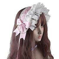 Algopix Similar Product 6 - Cherjoury Ruffled Lace Headband