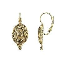 Algopix Similar Product 18 - 1928 Jewelry Baroque Insignia Oval Drop